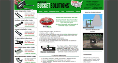 Desktop Screenshot of bucketsolutions.com